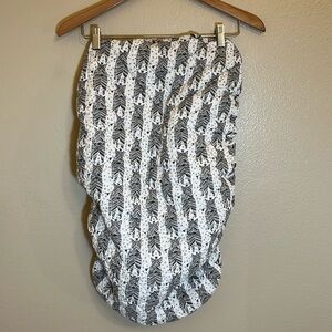 The Land of Nod Zebra Changing Pad Cover